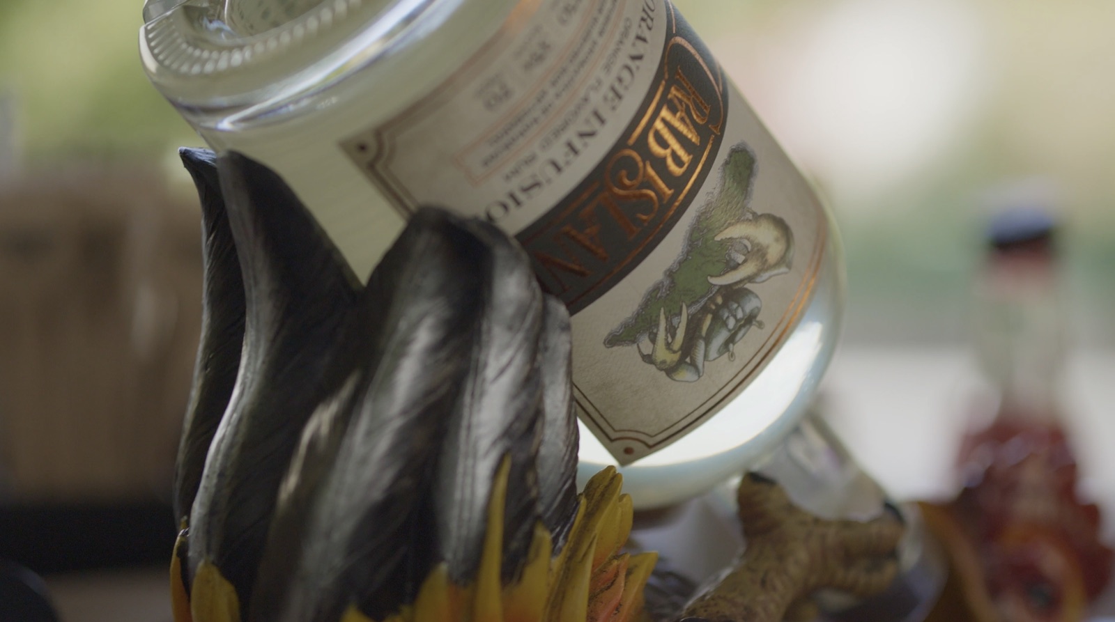 Crab Island Rum bottle label detail